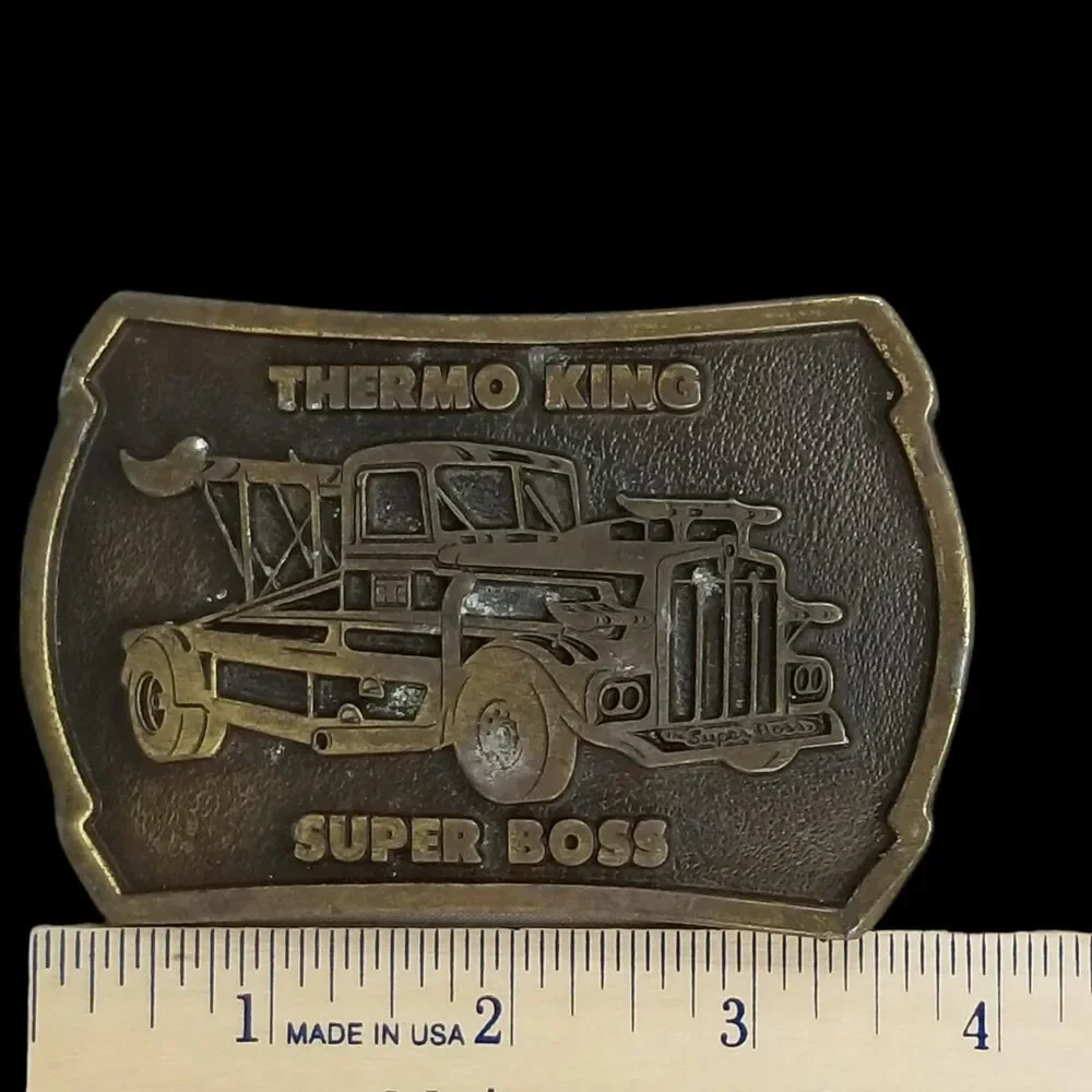 Thermo King Belt Buckle – Tyrone Malone Super Boss Kenworth Truck | World's Fast